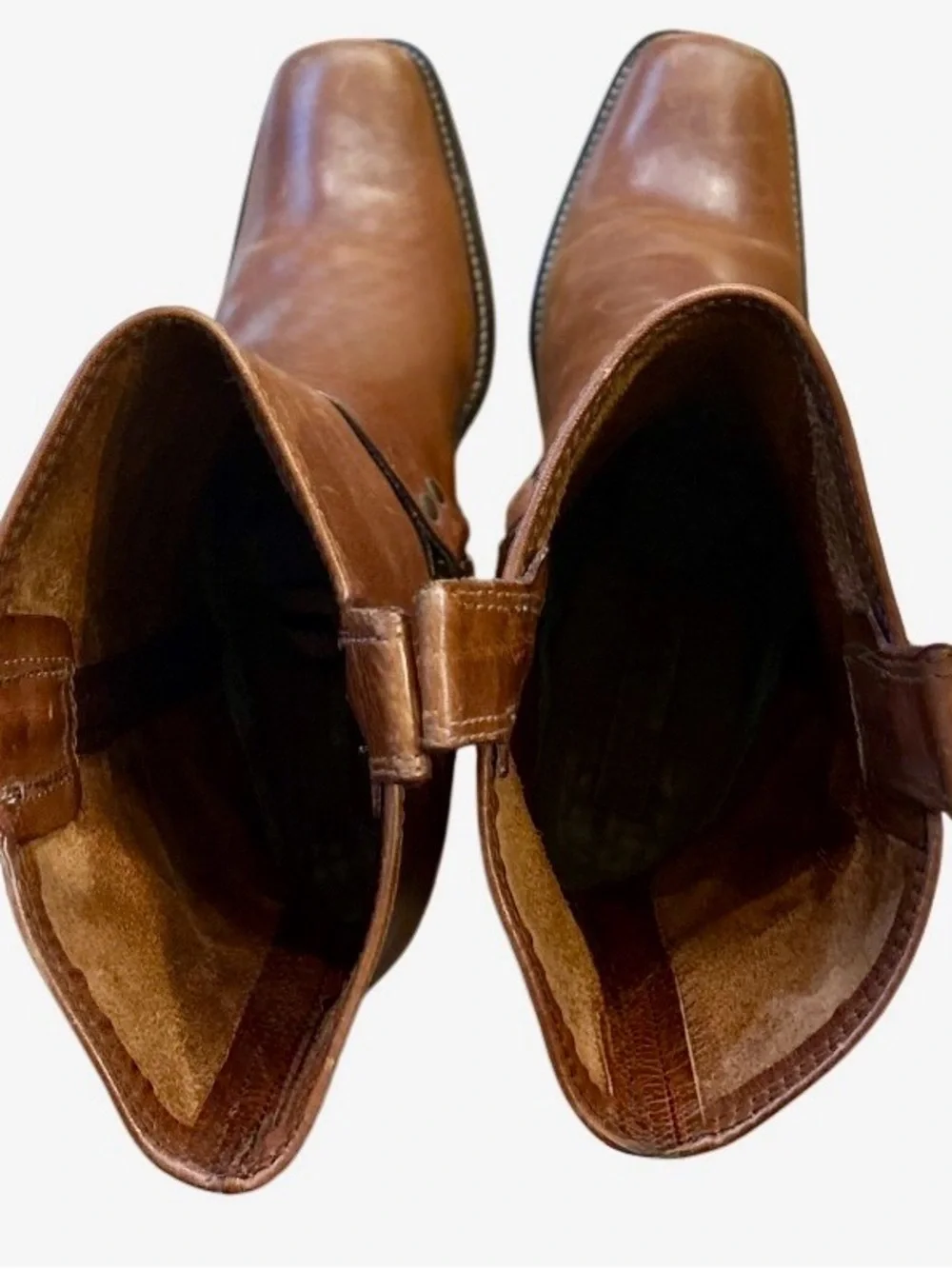 Vintage Women's Micheal Kors Brown Leather Mid-Calf Boots